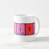Felicitas Periodenname Tasse (VorderseiteRechts)