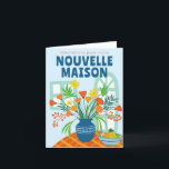 Félicitations NEW ZUHAUSE Glückwunschs Nouvelle Ma Karte<br><div class="desc">Passen Sie diese Gratulationskarte mit Ihrem eigenen Text auf der Vorderseite und innen an! Klicken Sie auf "Personalisieren" oben, um den Text zu bearbeiten. Klicken Sie anschließend auf "Bearbeiten mit dem Designwerkzeug", um die Schriftart, Farben und Einstellungen anzupassen. Karo meinen Shop für mehr Sprachoptionen oder lass mir wissen, ob Sie...</div>