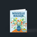Félicitations NEW ZUHAUSE Glückwunschs Nouvelle Ma Karte<br><div class="desc">Passen Sie diese Gratulationskarte mit Ihrem eigenen Text auf der Vorderseite und innen an! Klicken Sie auf "Personalisieren" oben, um den Text zu bearbeiten. Klicken Sie anschließend auf "Bearbeiten mit dem Designwerkzeug", um die Schriftart, Farben und Einstellungen anzupassen. Karo meinen Shop für mehr Sprachoptionen oder lass mir wissen, ob Sie...</div>