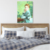 Felicity (von George Henry) Leinwanddruck (Insitu (Schlafzimmer))