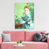 Felicity (von George Henry) Leinwanddruck (Insitu (Wohnzimmer))