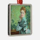 Felicity (von George Henry) Ornament Aus Metall (Rechts)