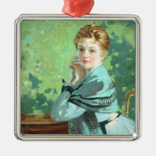 Felicity (von George Henry) Ornament Aus Metall
