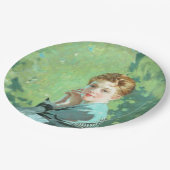 Felicity (von George Henry) Pappteller (Schrägansicht)