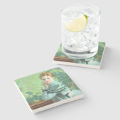 Felicity (von George Henry) Steinuntersetzer (Seitenansicht)