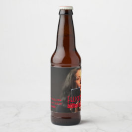 Felicity's Bitter Brew Label Bierflaschenetikett