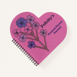 Felicitys gepresstes Blumenjournal Notizblock