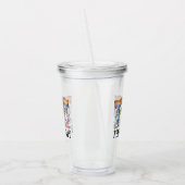 Feline Ally - Rainbow Cat LGBTQ Pride Acryltrinkbecher (Links)