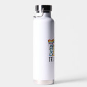 Feline Ally - Rainbow Cat LGBTQ Pride Trinkflasche (Rechts)