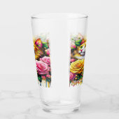 Feline Amidt ein lebendiges Blütenblut Glas (Rechts)