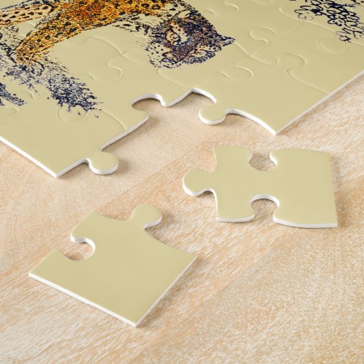 Feline Animals Puzzle (Seite)