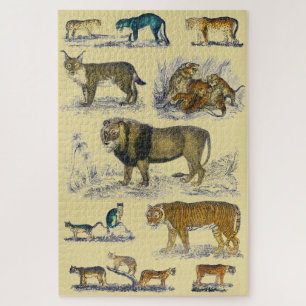 Feline Animals Puzzle