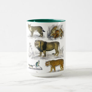Feline Animals Tasse