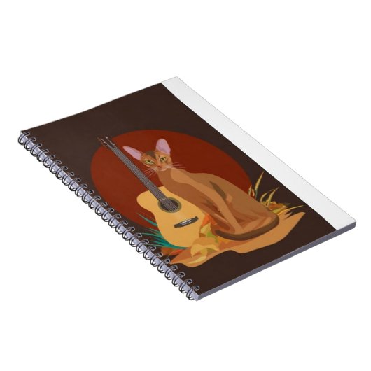 Feline Autumn Notebook Notizblock (Rechte Seite)