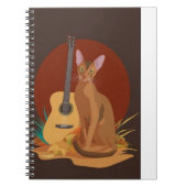 Feline Autumn Notebook Notizblock (Vorderseite)