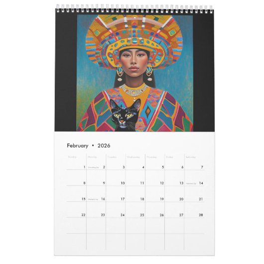 Feline Calendar Kalender (Feb 2026)