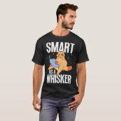 Feline Cat Smart als Whisker T-Shirt (Vorne ganz)