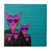 Feline character fliese (Vorderseite)