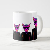Feline character Jumbo-Tasse (Vorderseite Rechts)