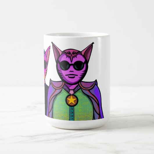 Feline character kaffeetasse (Mittel)