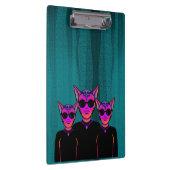 Feline Character Klemmbrett (Rechts)