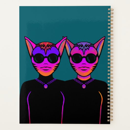 Feline Character Planer (Rückseite)