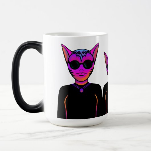 Feline character verwandlungstasse (Links)