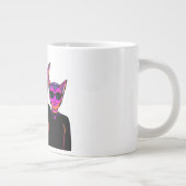 Feline characters Design Jumbo-Tasse (Rechts)