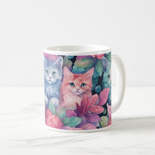 Feline Coffee Tasse (VorderseiteRechts)