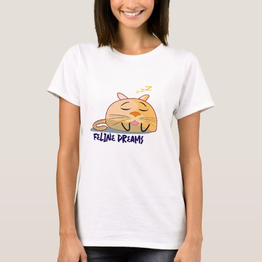 Feline Dreams T-Shirt (Vorderseite)