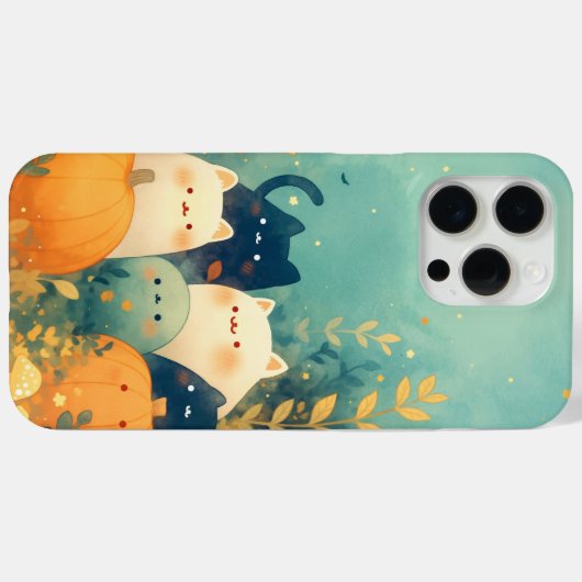 Feline Fall Fantasy Case-Mate iPhone Hülle (Rückseite (Horizontal))