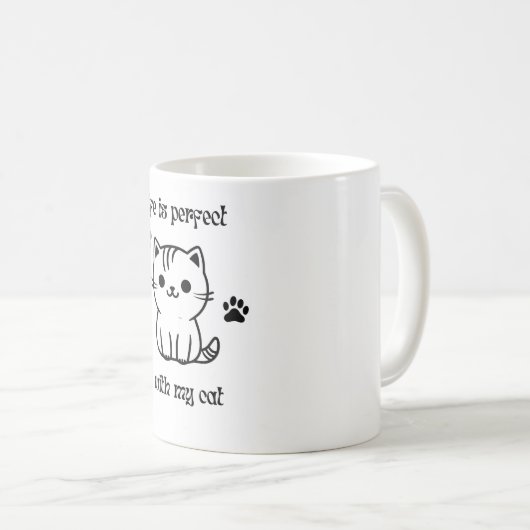 Feline Fancies: Ihre neue Lieblings-Cat-Tasse Kaffeetasse (VorderseiteRechts)