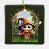Feline Fantasy Adventure Keramikornament (Vorderseite)