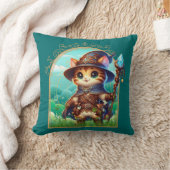 Feline Fantasy Adventure Kissen (Decke)