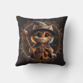 Feline Fantasy Adventure Kissen (Rückseite)