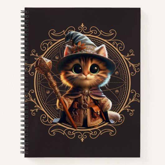 Feline Fantasy Adventure Notizblock (Vorderseite)