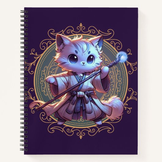 Feline Fantasy Adventure Notizblock (Vorderseite)