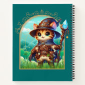 Feline Fantasy Adventure Notizblock (Rückseite)
