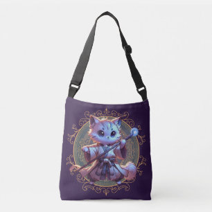Feline Fantasy Adventure Tragetaschen Mit Langen Trägern