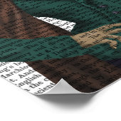 Feline Fashionista Poster (Ecke)