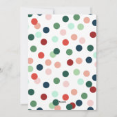 Feline Festive Cat Foto Holiday Feiertagskarte (Rückseite)