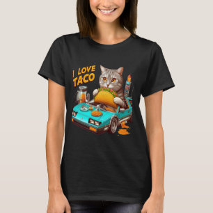 Feline Fiesta I Liebe Taco T-Shirt