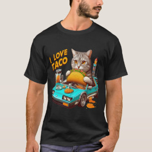 Feline Fiesta I Liebe Taco T-Shirt