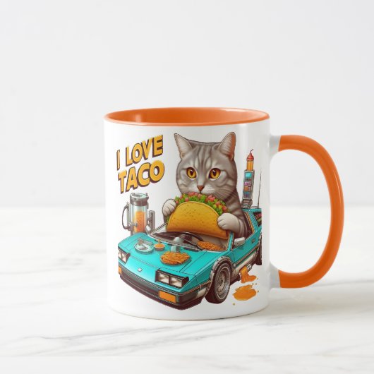 Feline Fiesta I Liebe Taco Tasse (Rechts)