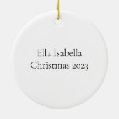 Feline Fiesta: Mexikanische Volkskunst Inspiriert  Keramik Ornament (Hinten)