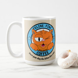 FELINE FINE COFFEE Niedlicher Cartoon Cat Señor Ga Kaffeetasse