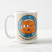 FELINE FINE COFFEE Niedlicher Cartoon Cat Señor Ga Kaffeetasse (Links)