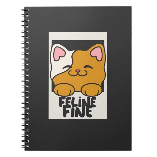 Feline Fine Notizblock (Vorderseite)