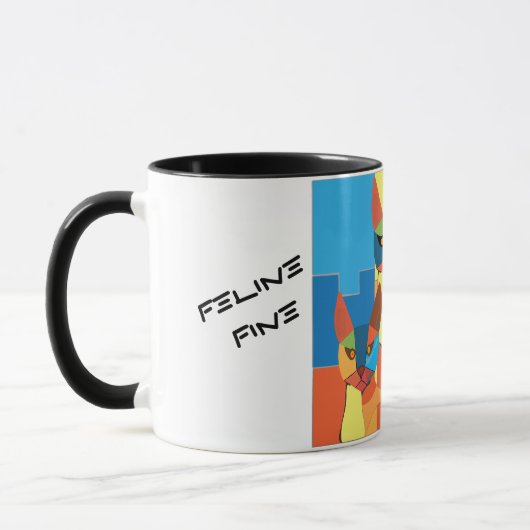 Feline Fine Tasse (Links)