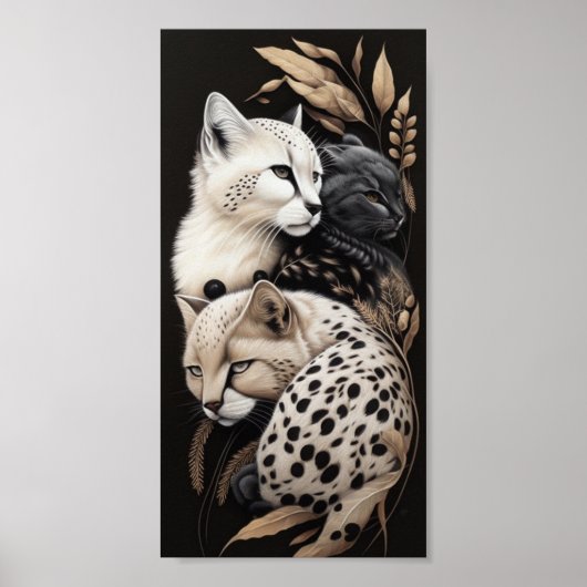 FELINE FINESSE #1 POSTER (Vorne)